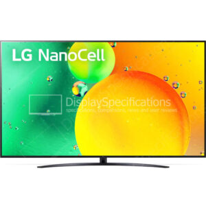 LG 70NANO766QA - Display Completo